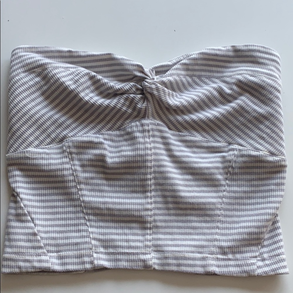 Stripped bustier